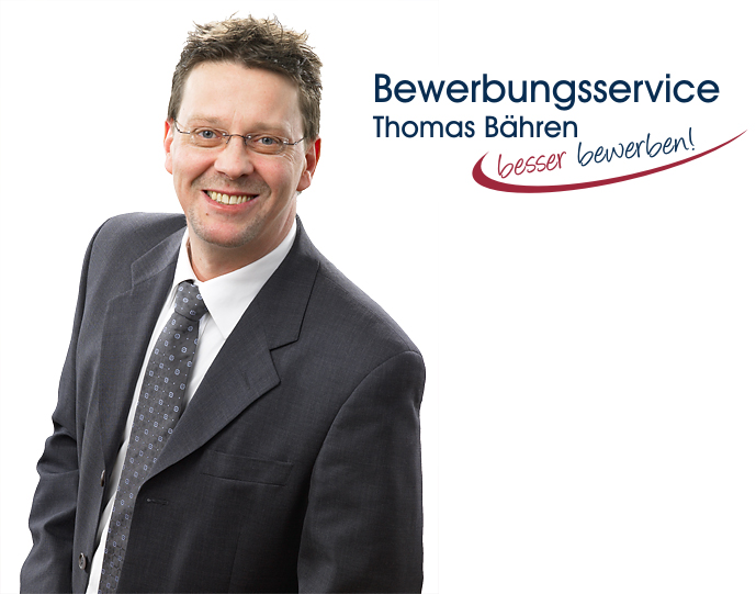 Fotografie von Thomas Bähren, Logo vom Bewerbungsservice